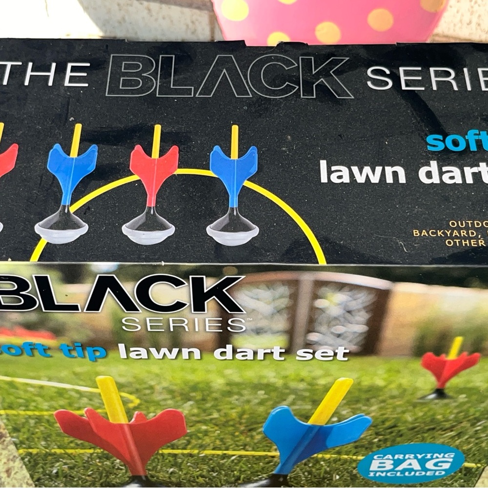The Black Series Soft Tip Lawn Dart Set